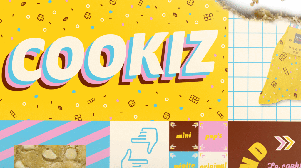 Réalisation Wondercrush_Vignette pour la campagne Cookiz de La Mie Câline