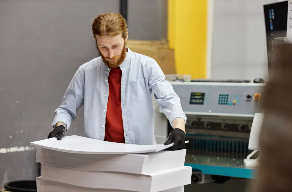 Grammage papier et print management