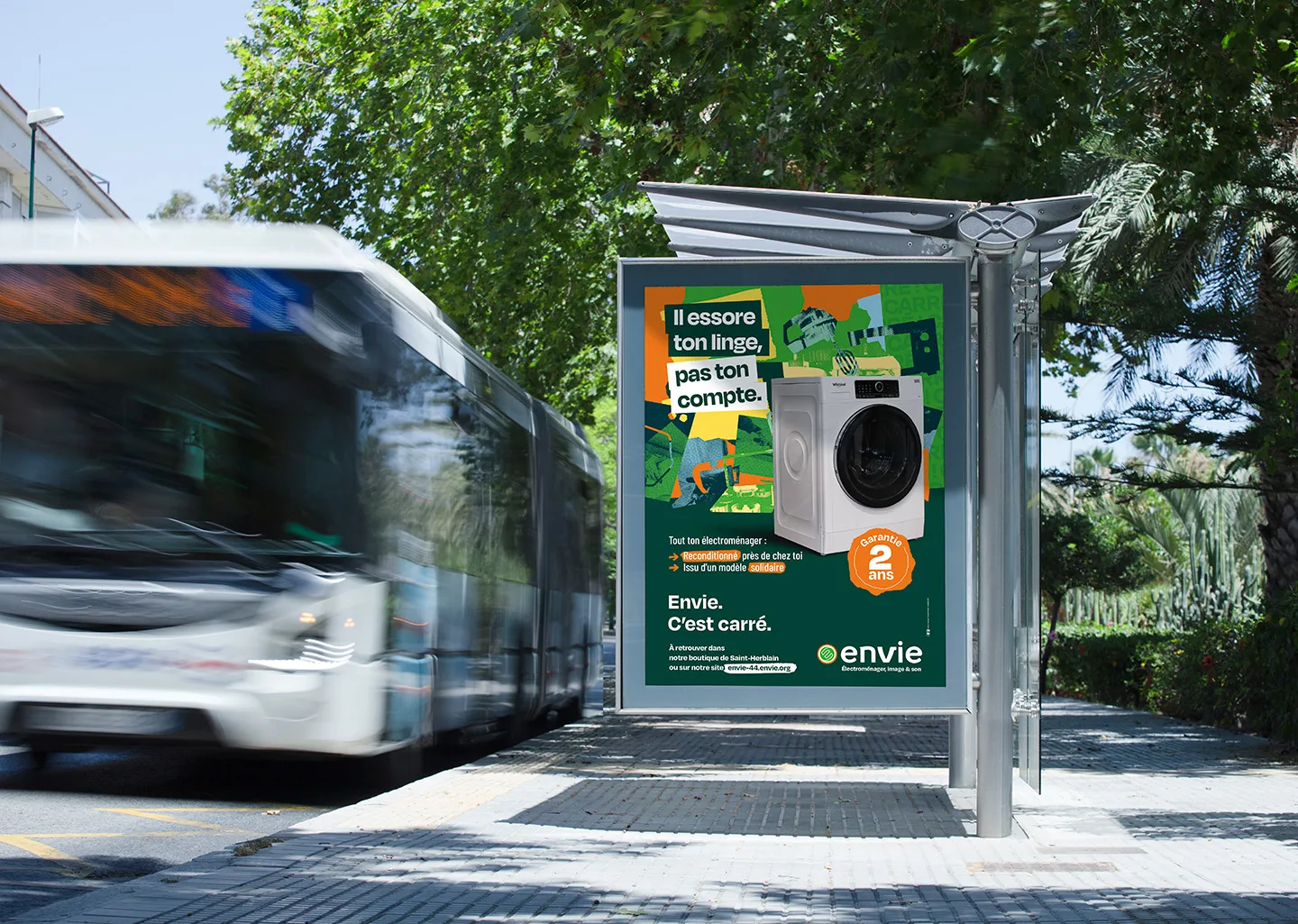 Repositionnement de marque Envie ERG