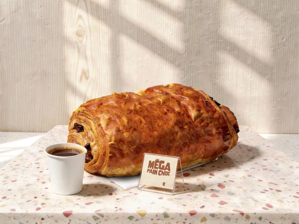 Réalisation La Mie Câline Méga Pain Choc