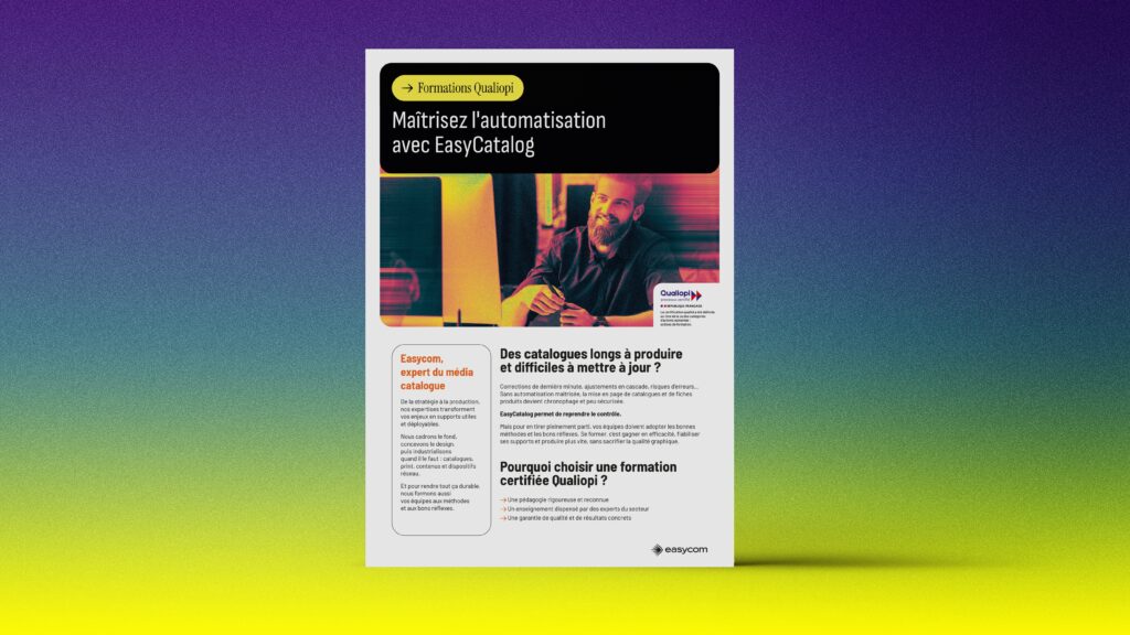Formation EasyCatalog