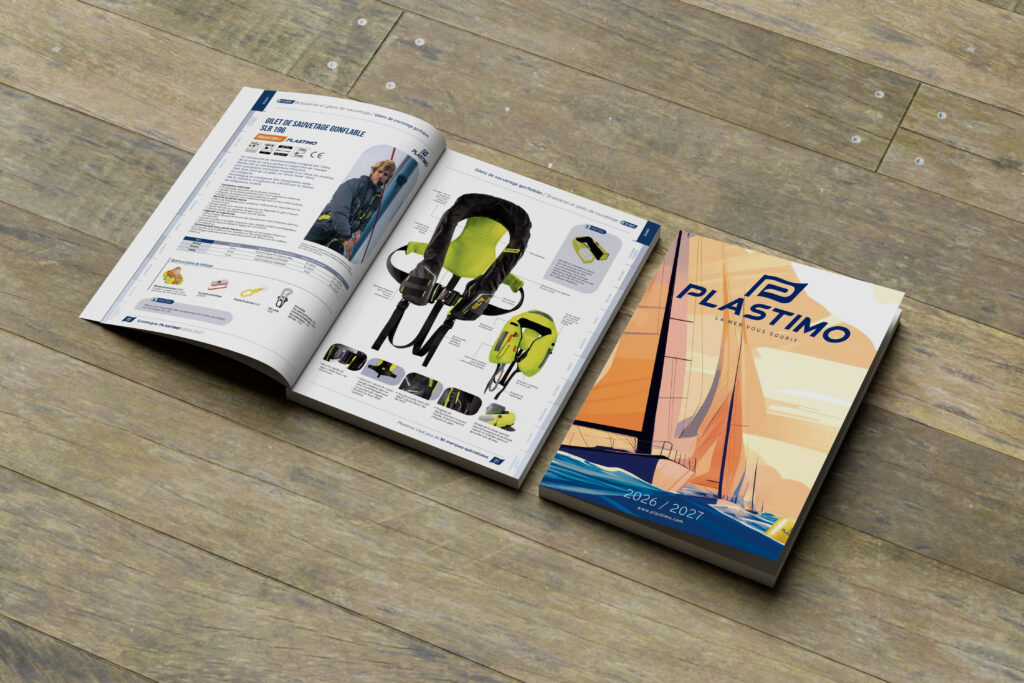 Catalogue Plastimo couverture et pages produit