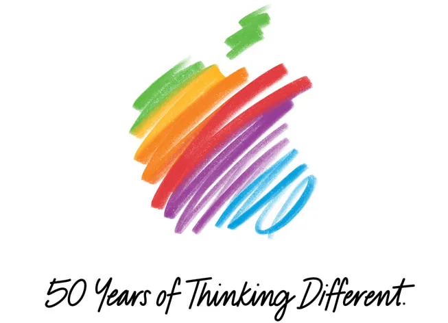 Logo anniversaire Apple